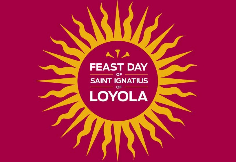 Sun image with Feast Day St. Ignatius of Loyola